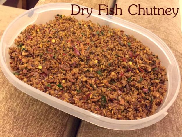 Dry Fish chutney