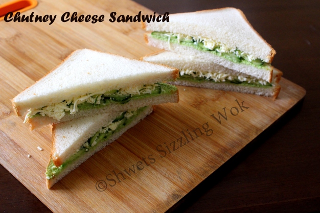 Chutney Cheese Sandwich