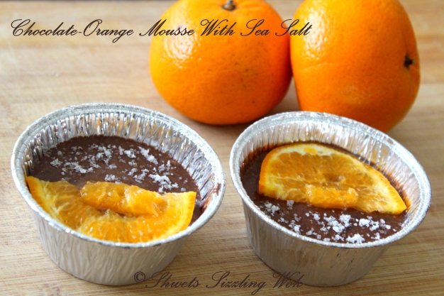 chocolate orange mousse